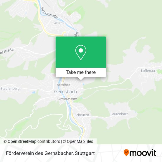 Förderverein des Gernsbacher map