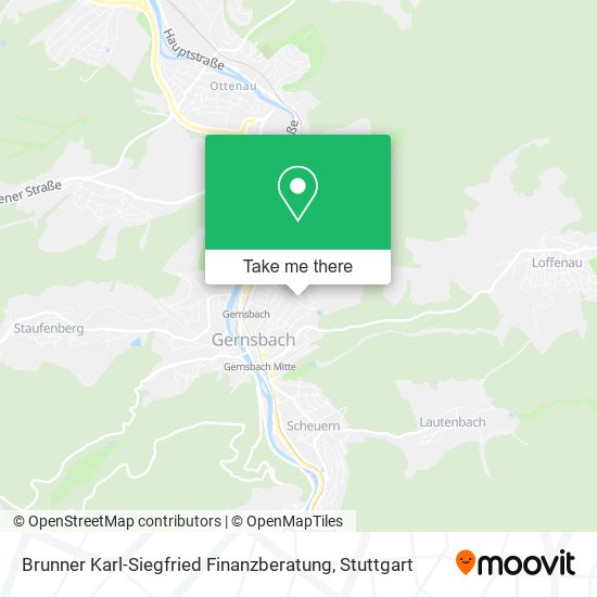 Карта Brunner Karl-Siegfried Finanzberatung