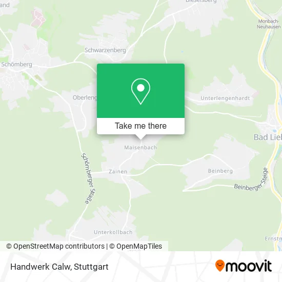 Карта Handwerk Calw