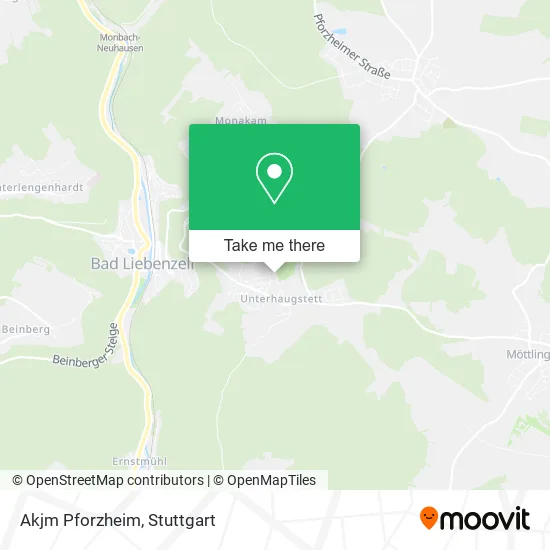 Карта Akjm Pforzheim