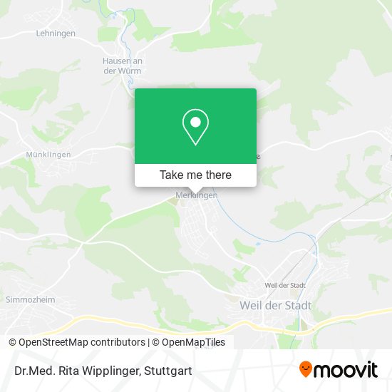 Dr.Med. Rita Wipplinger map