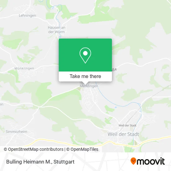 Bulling Heimann M. map