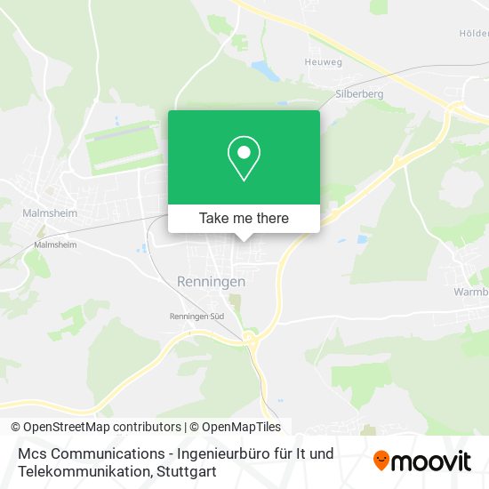 Mcs Communications - Ingenieurbüro für It und Telekommunikation map
