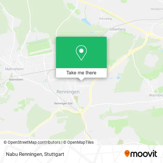 Карта Nabu Renningen