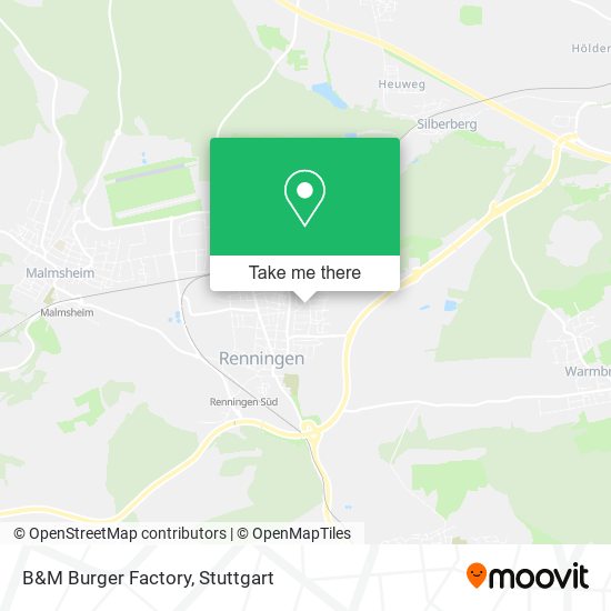 B&M Burger Factory map