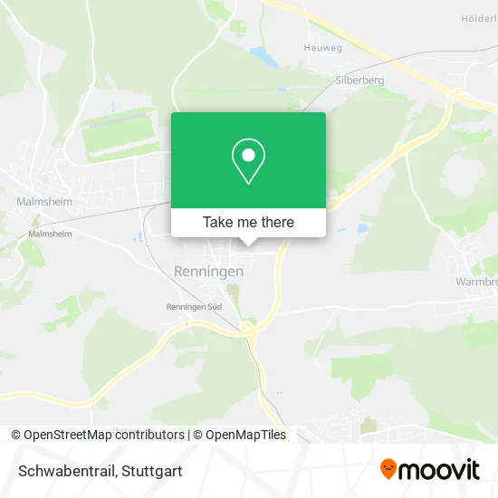 Карта Schwabentrail