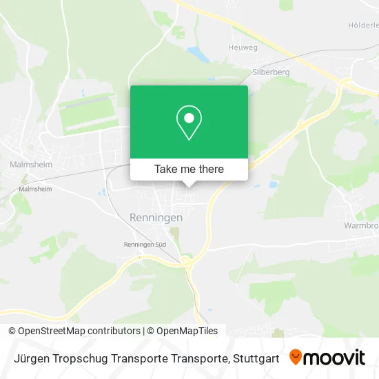Карта Jürgen Tropschug Transporte Transporte