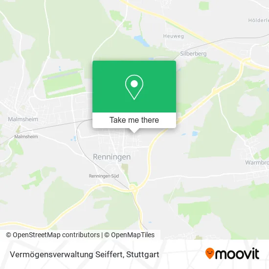 Карта Vermögensverwaltung Seiffert