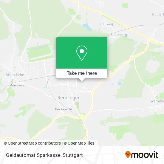 Geldautomat Sparkasse map