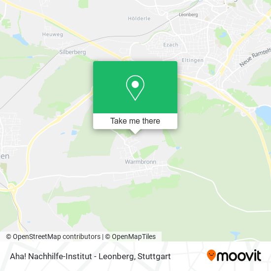 Aha! Nachhilfe-Institut - Leonberg map