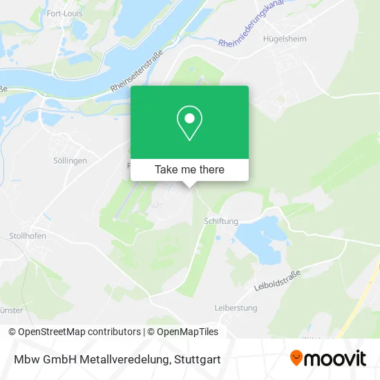 Карта Mbw GmbH Metallveredelung