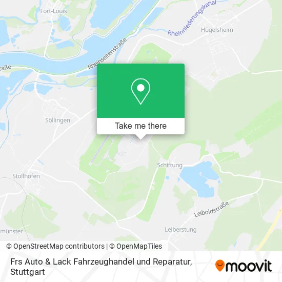 Карта Frs Auto & Lack Fahrzeughandel und Reparatur