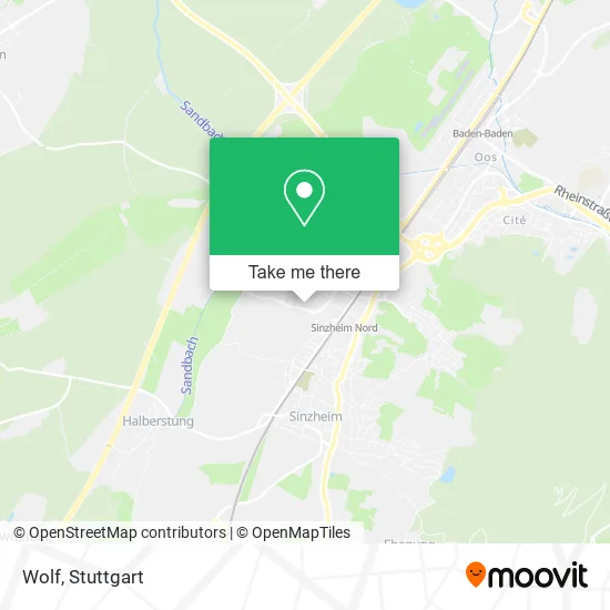 Карта Wolf
