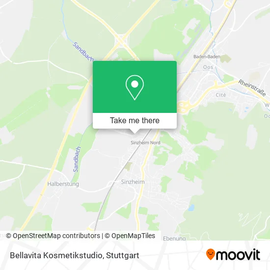 Карта Bellavita Kosmetikstudio