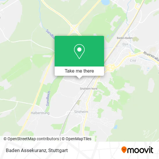 Карта Baden Assekuranz