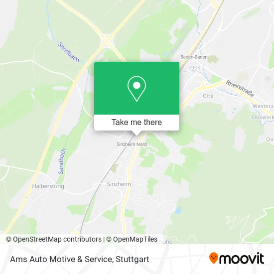 Карта Ams Auto Motive & Service