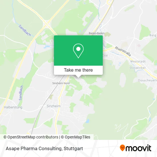 Asape Pharma Consulting map