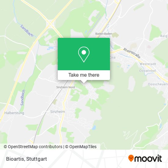 Карта Bioartis