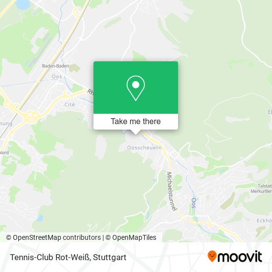Tennis-Club Rot-Weiß map