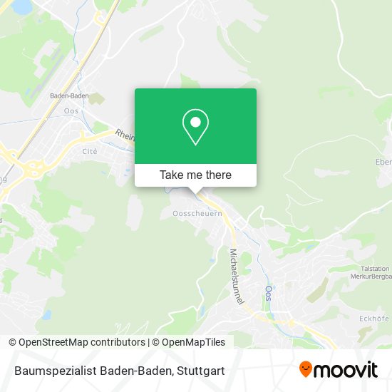 Карта Baumspezialist Baden-Baden