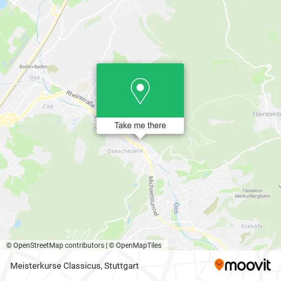 Карта Meisterkurse Classicus