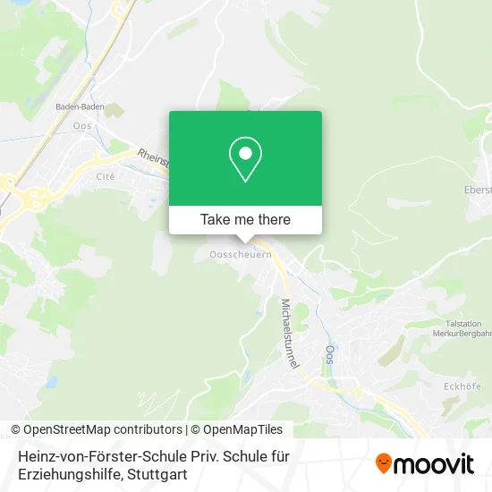 Карта Heinz-von-Förster-Schule Priv. Schule für Erziehungshilfe