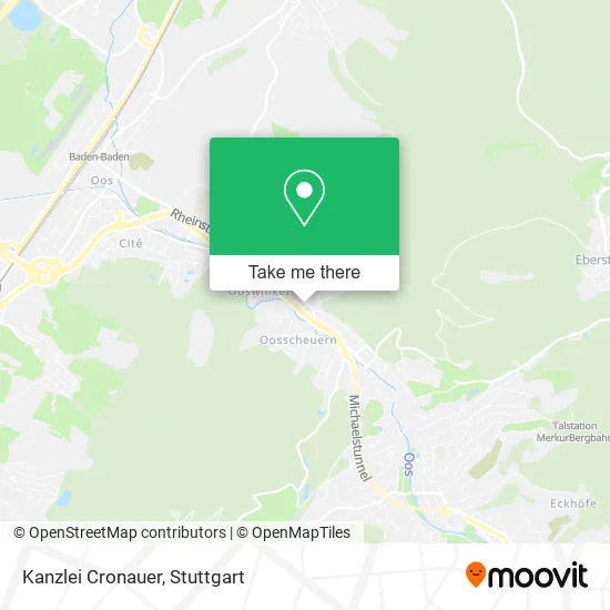 Карта Kanzlei Cronauer