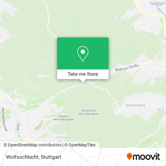 Карта Wolfsschlucht