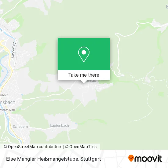 Карта Else Mangler Heißmangelstube