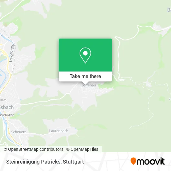 Карта Steinreinigung Patricks