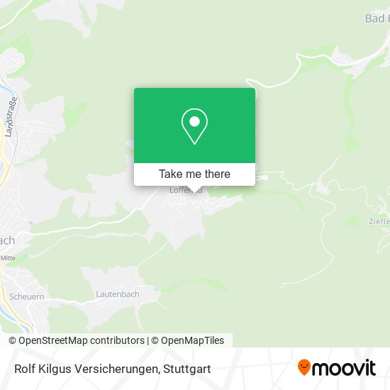 Rolf Kilgus Versicherungen map