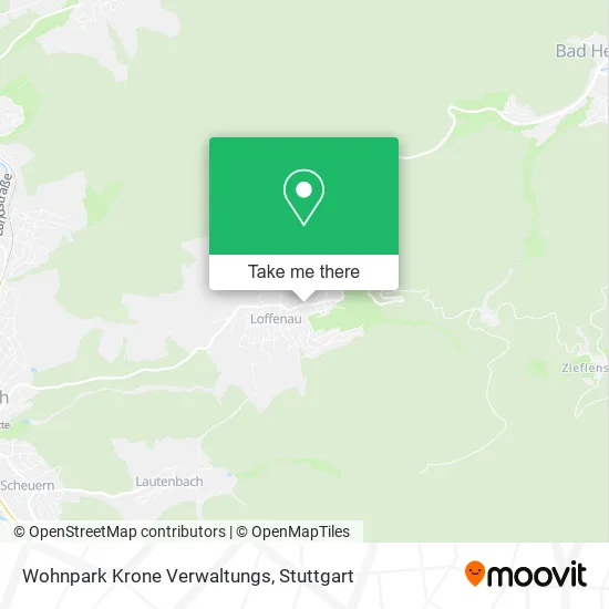 Карта Wohnpark Krone Verwaltungs