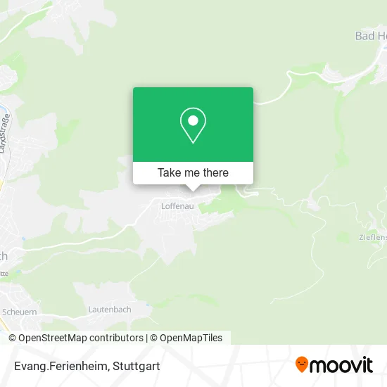 Карта Evang.Ferienheim