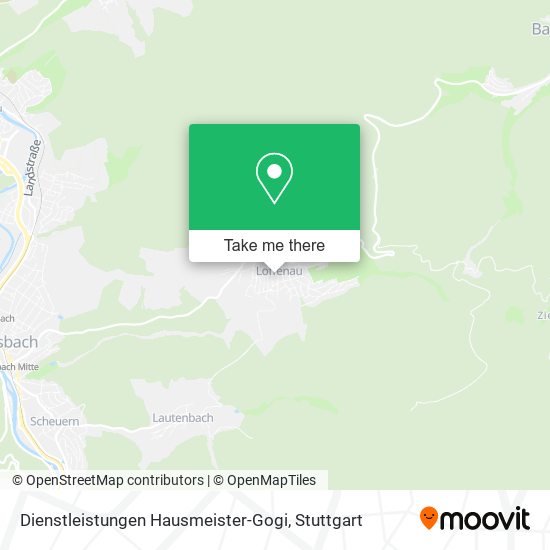 Карта Dienstleistungen Hausmeister-Gogi