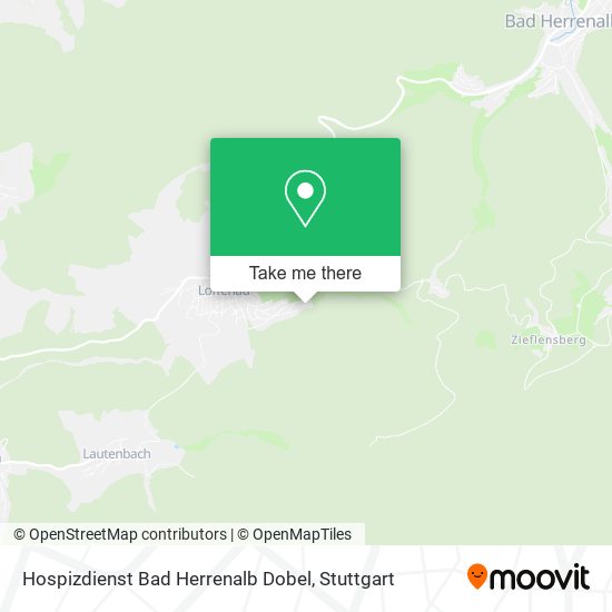 Карта Hospizdienst Bad Herrenalb Dobel