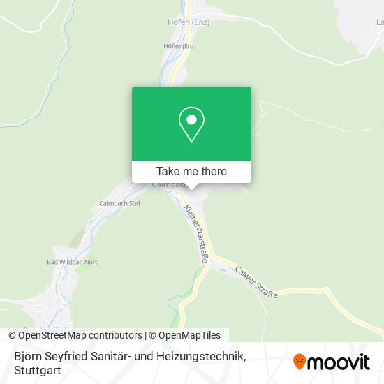 Björn Seyfried Sanitär- und Heizungstechnik map
