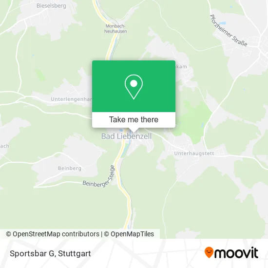 Карта Sportsbar G