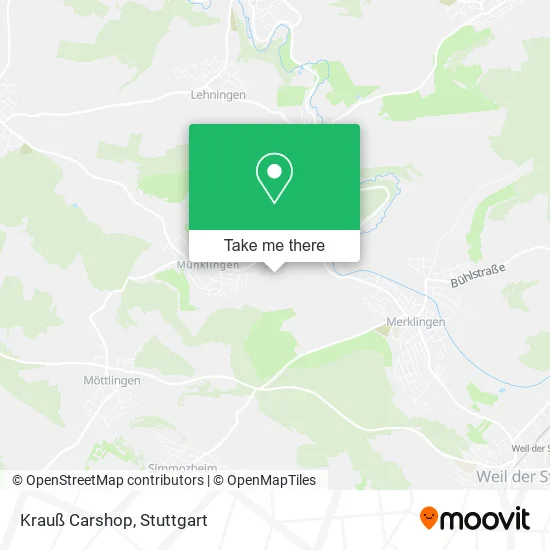 Карта Krauß Carshop