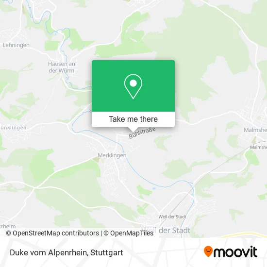 Карта Duke vom Alpenrhein