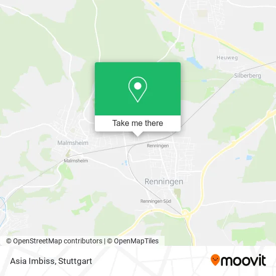 Карта Asia Imbiss