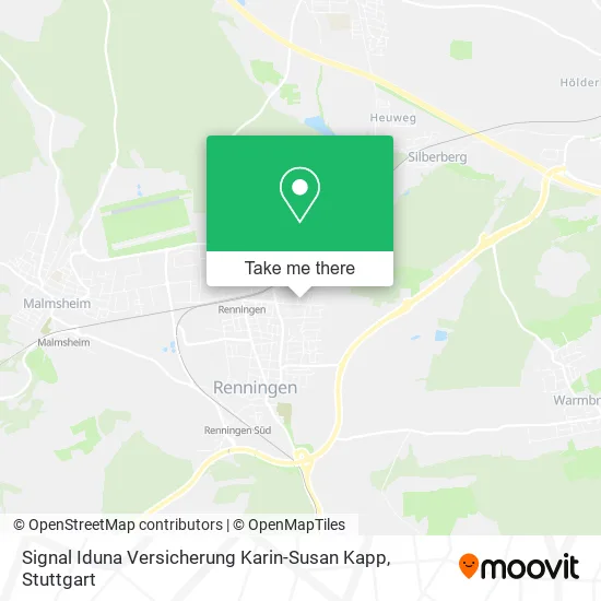 Карта Signal Iduna Versicherung Karin-Susan Kapp