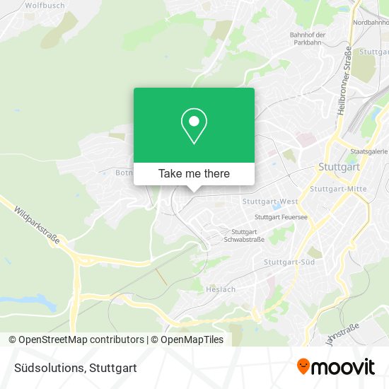 Südsolutions map