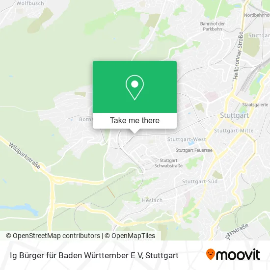 Карта Ig Bürger für Baden Württember E V