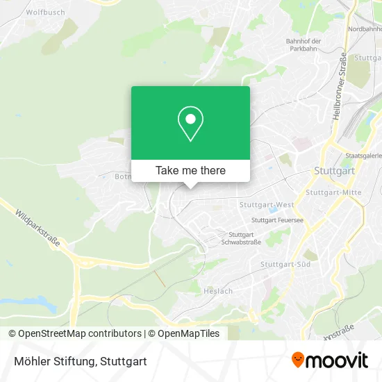 Карта Möhler Stiftung