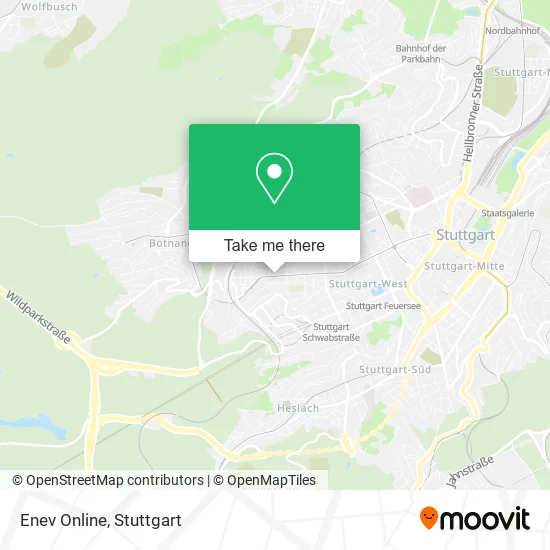 Карта Enev Online