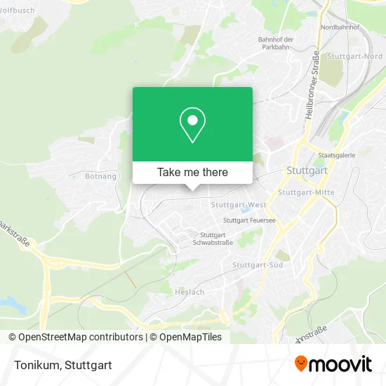 Карта Tonikum