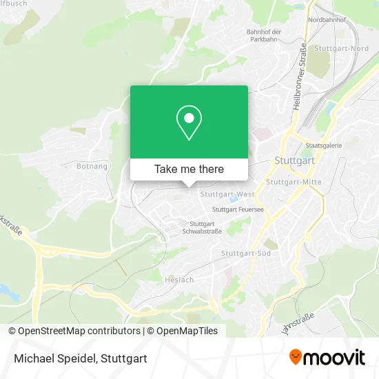 Карта Michael Speidel