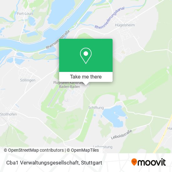 Cba1 Verwaltungsgesellschaft map
