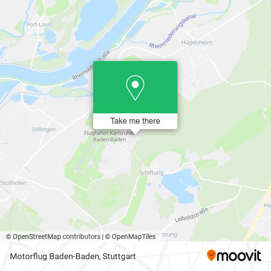 Motorflug Baden-Baden map