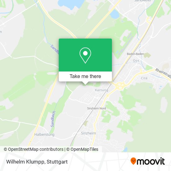 Wilhelm Klumpp map